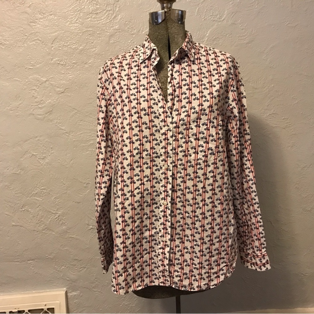 GRAYSON THE HERO BICYCLE BUTTON UP